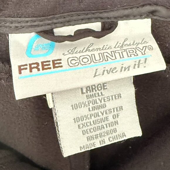 Free Country - Black - Lined Snow Pants - Size L - Picture 9 of 12